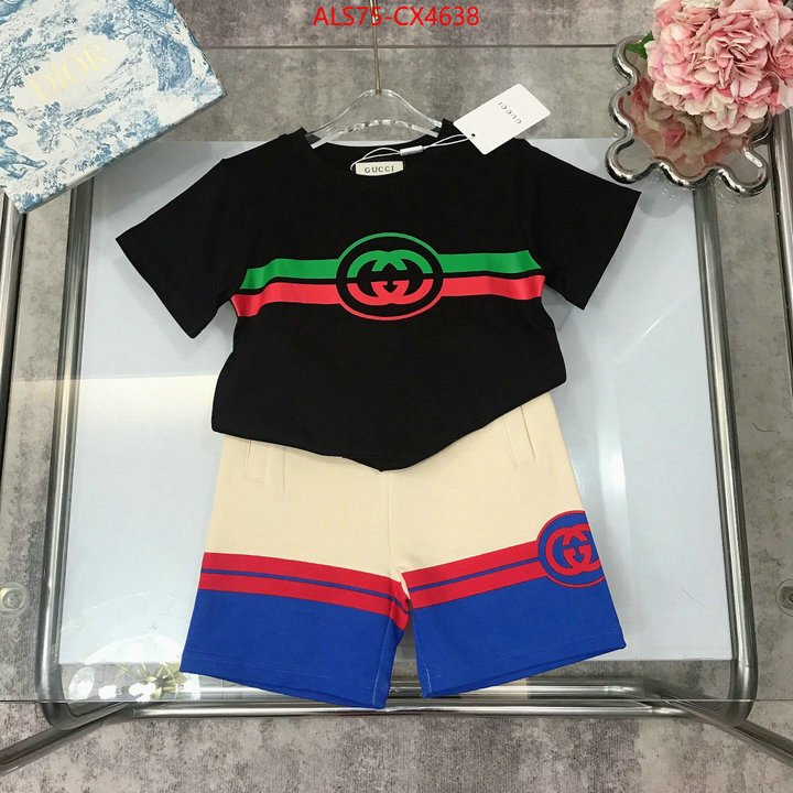Kids clothing-Gucci online from china ID: CX4638 $: 75USD
