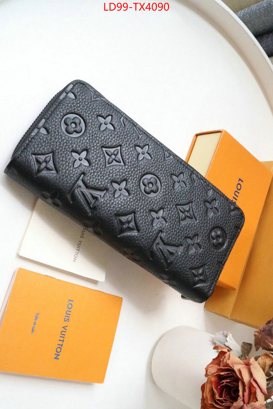 LV Bags(TOP)-Wallet where to buy ID: TX4090 $: 99USD,