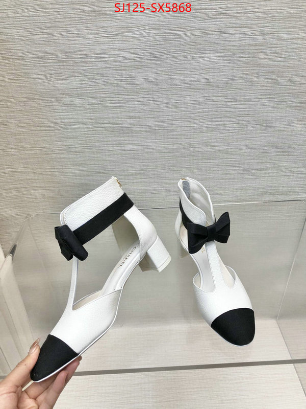 Women Shoes-Chanel how to find designer replica ID: SX5868 $: 125USD