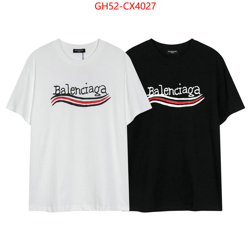 Clothing-Balenciaga 7 star quality designer replica ID: CX4027 $: 52USD