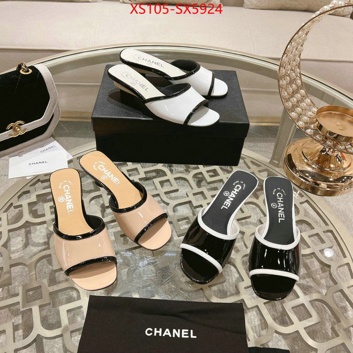 Women Shoes-Chanel best knockoff ID: SX5924 $: 105USD