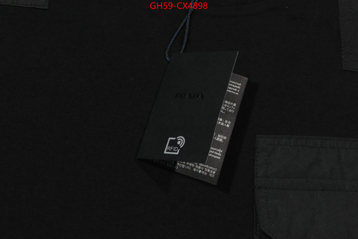 Clothing-Prada high quality designer ID: CX4898 $: 59USD