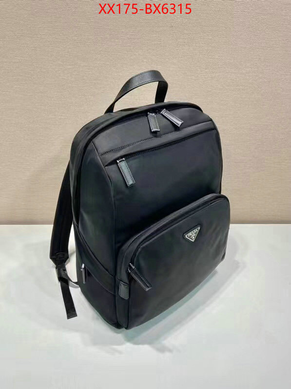 Prada Bags (TOP)-Backpack- high quality aaaaa replica ID: BX6315 $: 175USD,