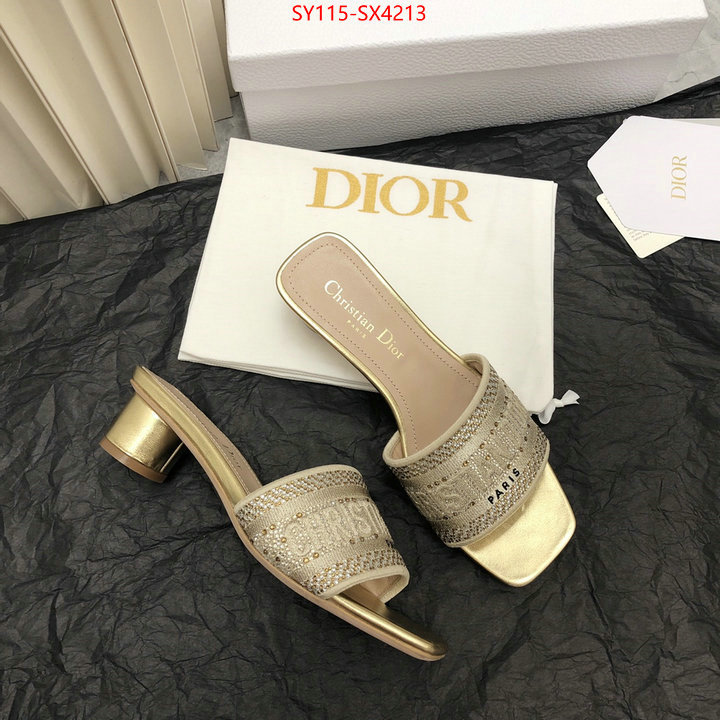 Women Shoes-Dior perfect quality ID: SX4213 $: 115USD