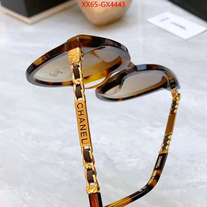 Glasses-Chanel best luxury replica ID: GX4443 $: 65USD