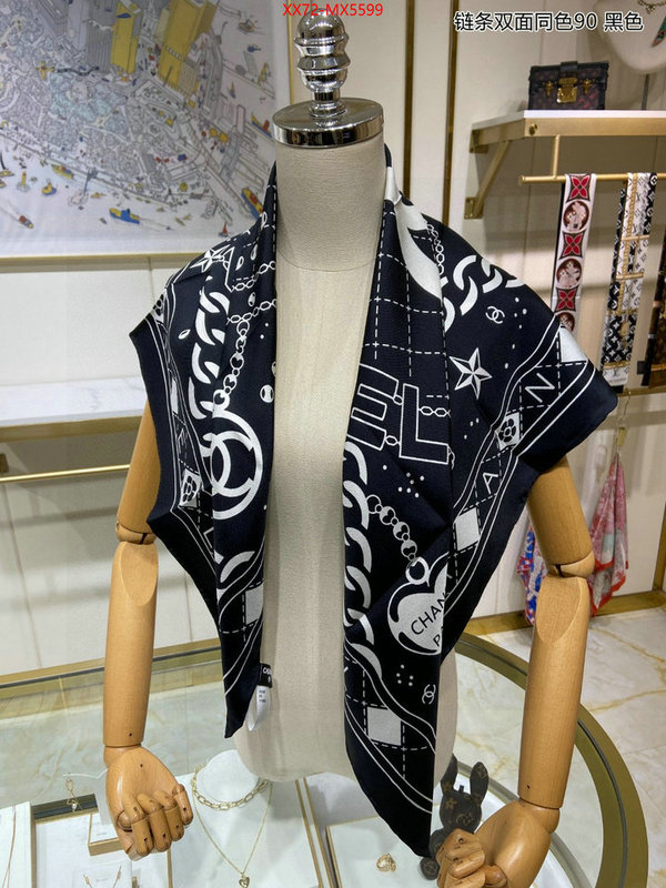 Scarf-Chanel replica for cheap ID: MX5599 $: 72USD