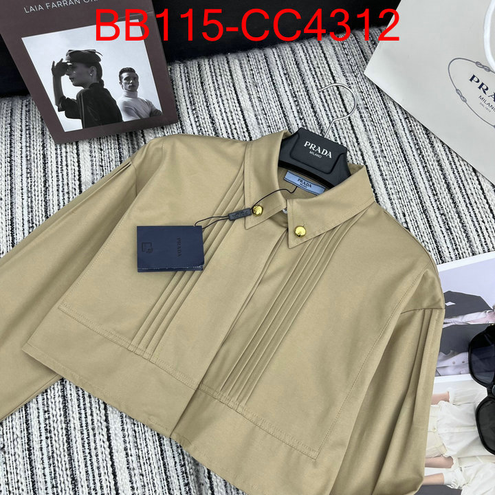 Clothing-Prada how to find replica shop ID: CC4312 $: 115USD