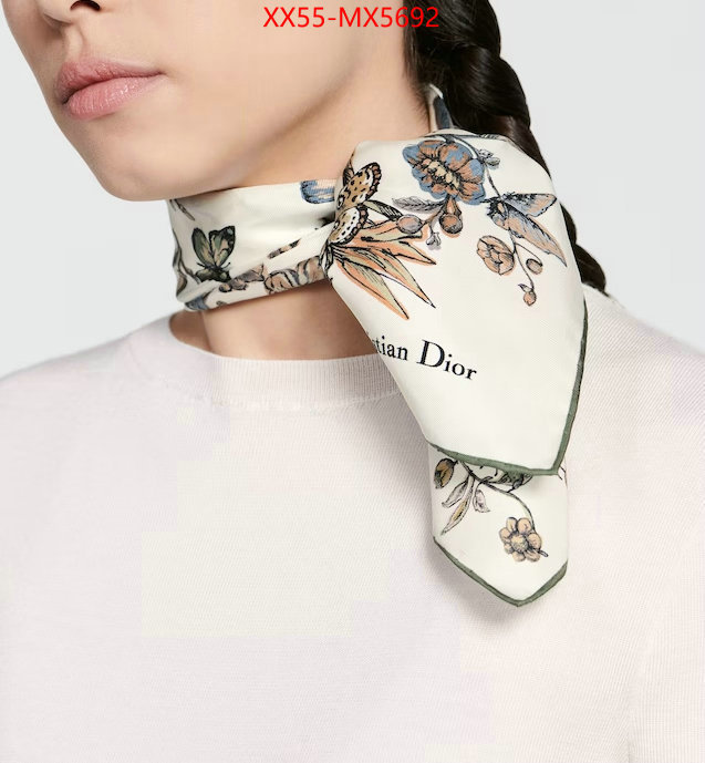 Scarf-Dior 2024 luxury replicas ID: MX5692 $: 55USD