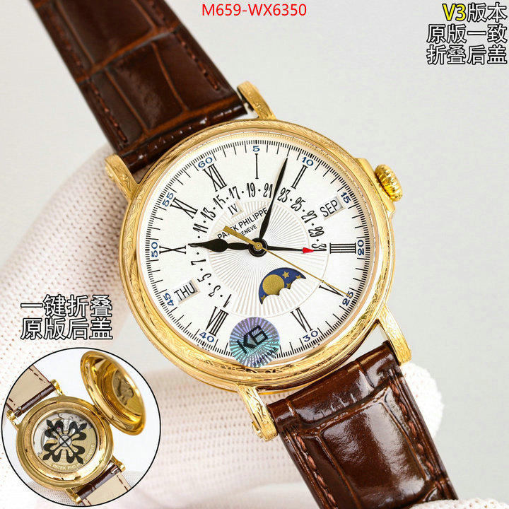 Watch(TOP)-Patek Philippe mirror quality ID: WX6350 $: 659USD