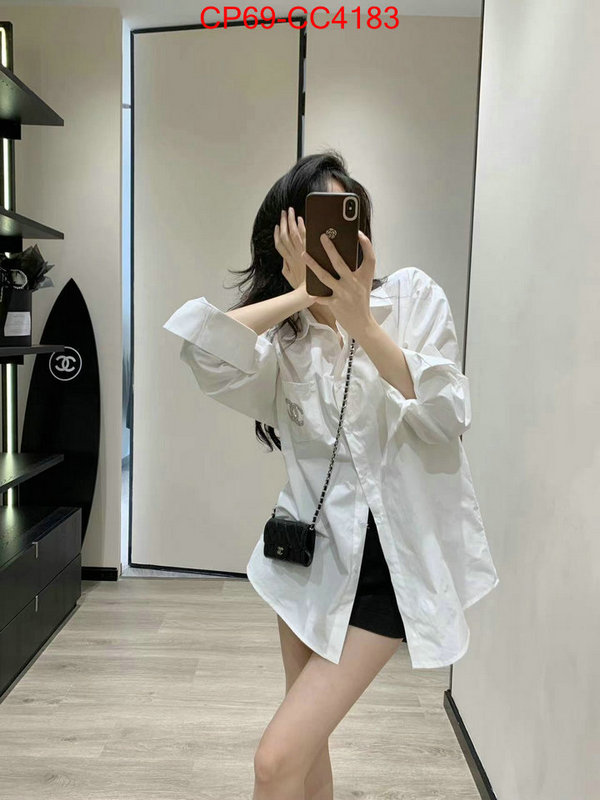 Clothing-Chanel 2024 replica wholesale cheap sales online ID: CC4183 $: 69USD