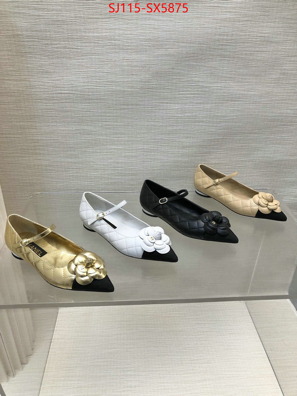 Women Shoes-Chanel aaaaa quality replica ID: SX5875 $: 115USD