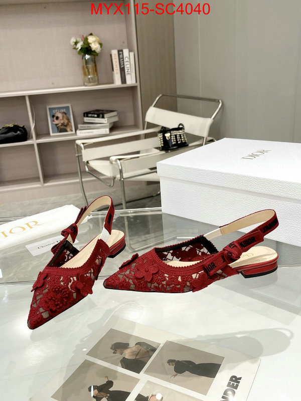 Women Shoes-Dior 2024 replica ID: SC4040 $: 115USD