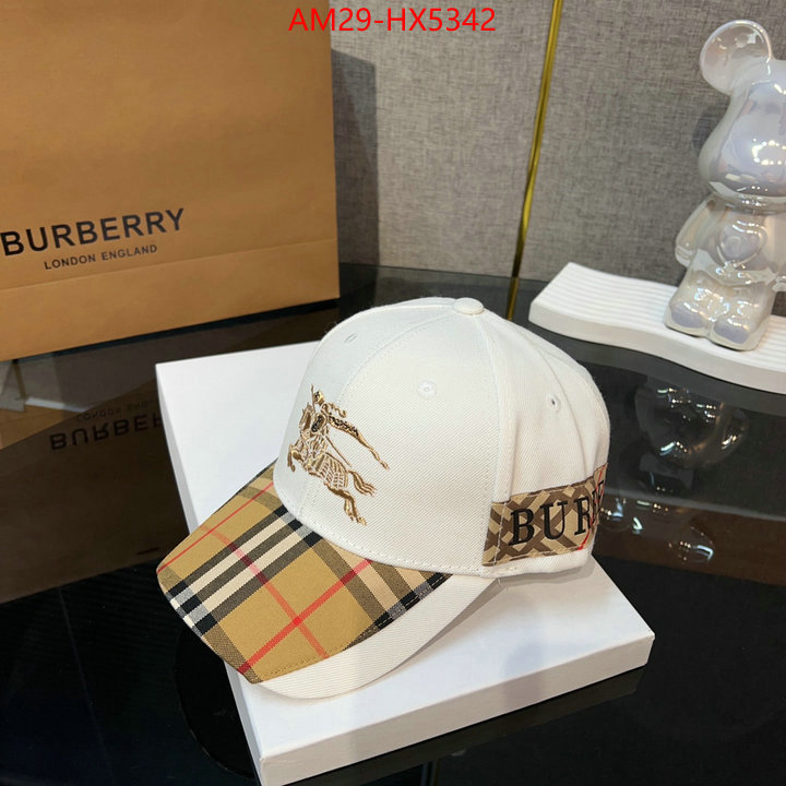 Cap(Hat)-Burberry the top ultimate knockoff ID: HX5342 $: 29USD