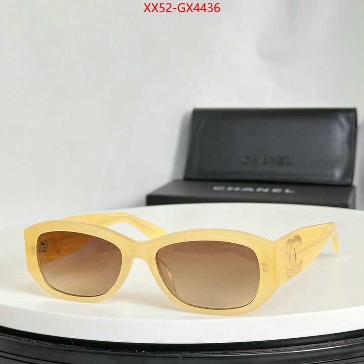 Glasses-Chanel we provide top cheap aaaaa ID: GX4436 $: 52USD