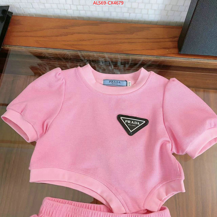 Kids clothing-Prada styles & where to buy ID: CX4679 $: 69USD