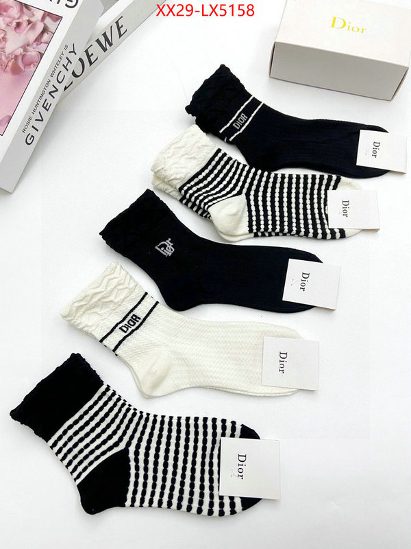 Sock-Dior buying replica ID: LX5158 $: 29USD