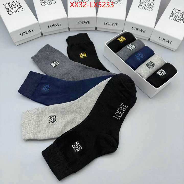 Sock-Loewe cheap replica designer ID: LX5233 $: 32USD