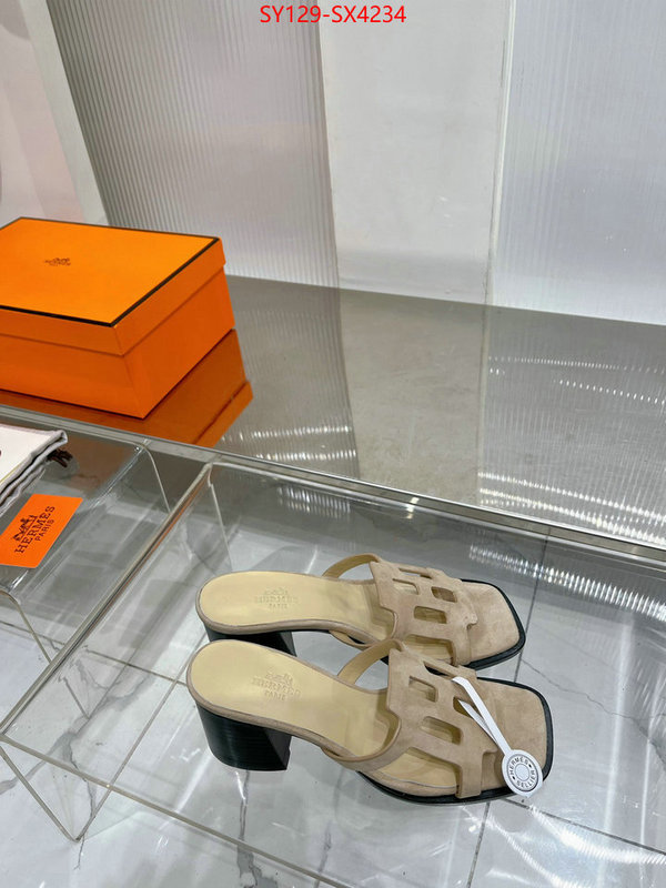 Women Shoes-Hermes top fake designer ID: SX4234 $: 129USD