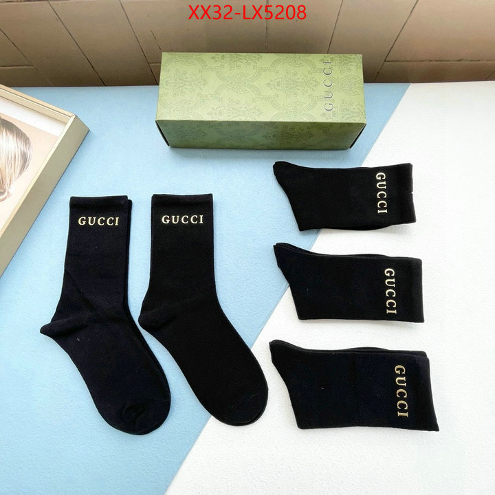 Sock-Gucci copy ID: LX5208 $: 32USD