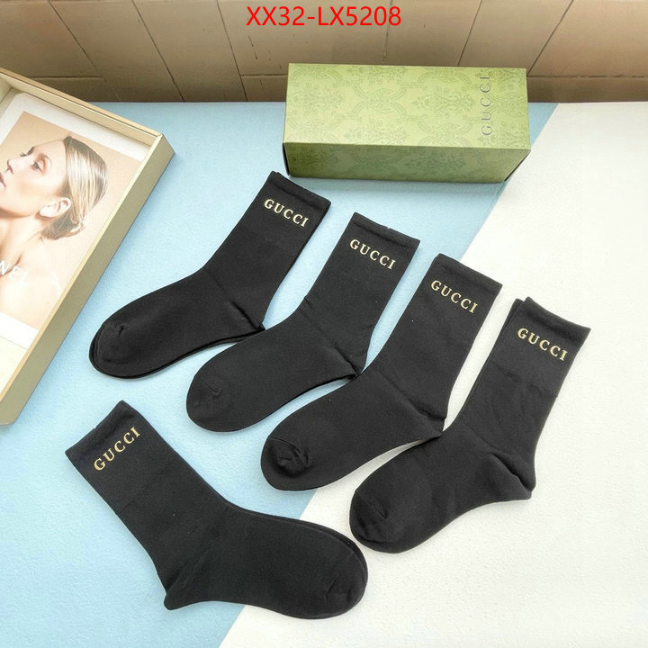 Sock-Gucci copy ID: LX5208 $: 32USD