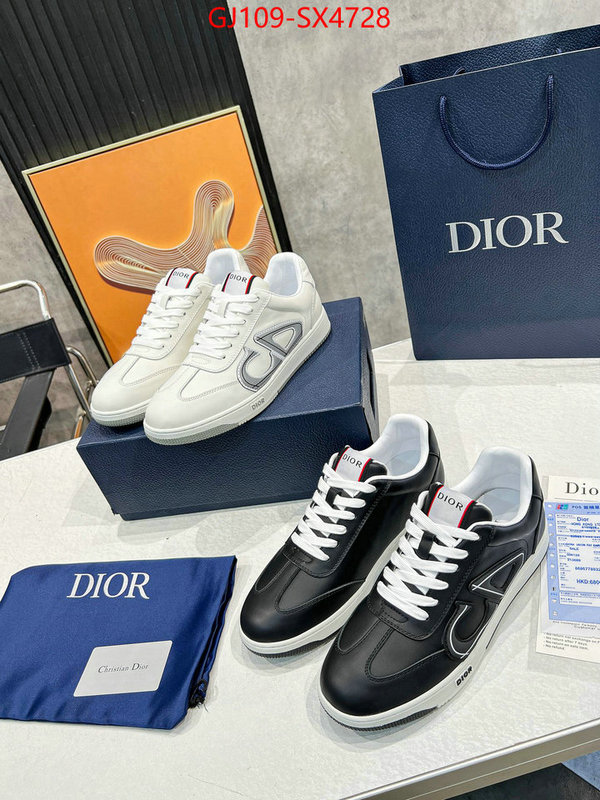 Men shoes-Dior what is a counter quality ID: SX4728 $: 109USD