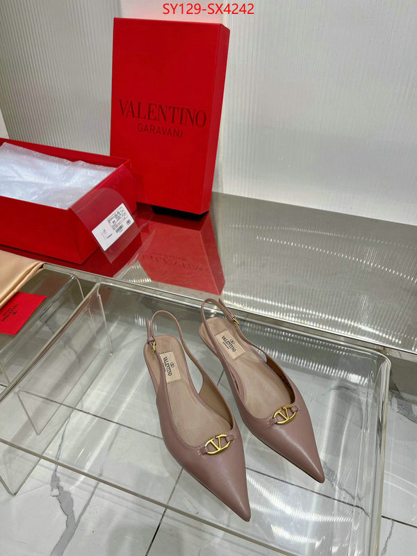 Women Shoes-Valentino high quality perfect ID: SX4242 $: 129USD