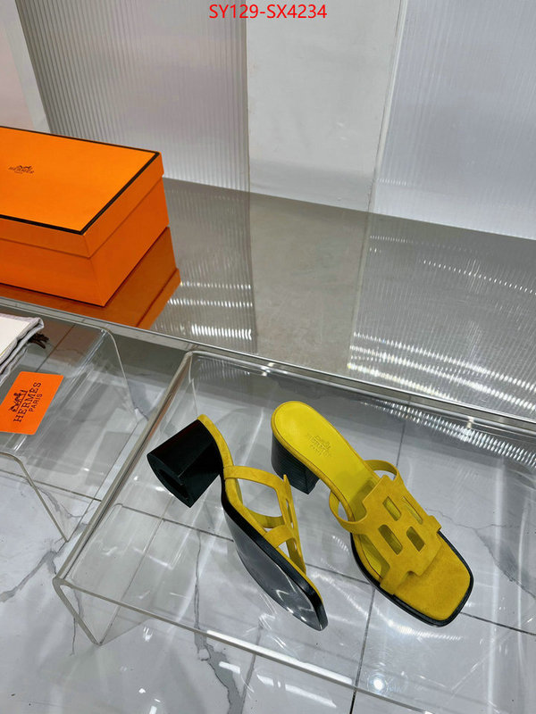 Women Shoes-Hermes top fake designer ID: SX4234 $: 129USD