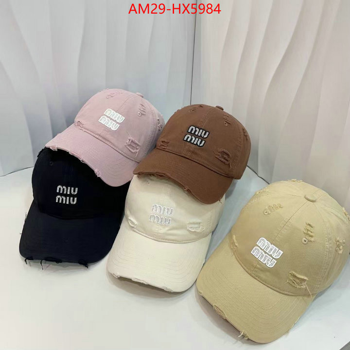 Cap(Hat)-Miu Miu new 2024 ID: HX5984 $: 29USD