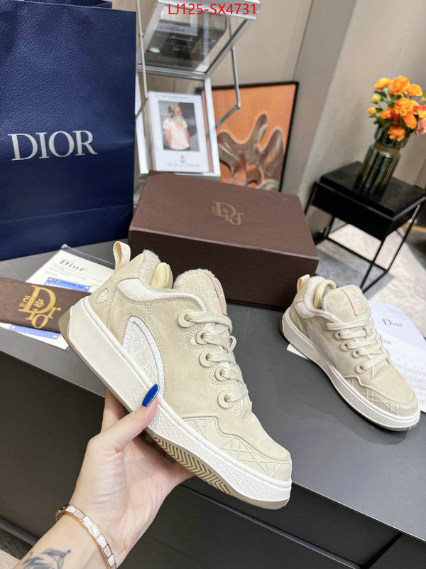 Women Shoes-Dior top 1:1 replica ID: SX4731 $: 125USD