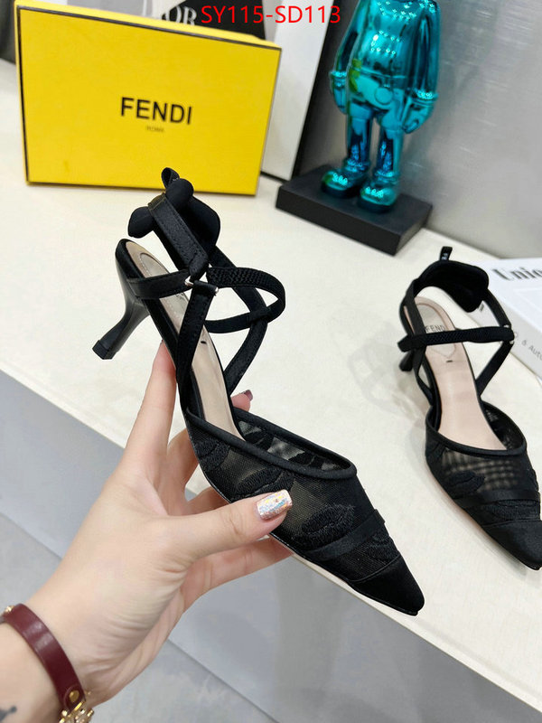 Women Shoes-Fendi cheap wholesale ID: SD113 $: 115USD