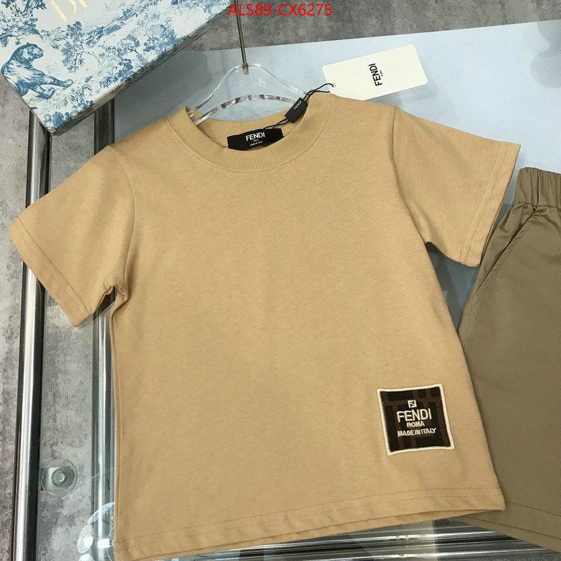 Kids clothing-Fendi fashion replica ID: CX6275 $: 89USD