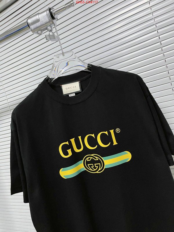 Clothing-Gucci best luxury replica ID: CX4117 $: 55USD