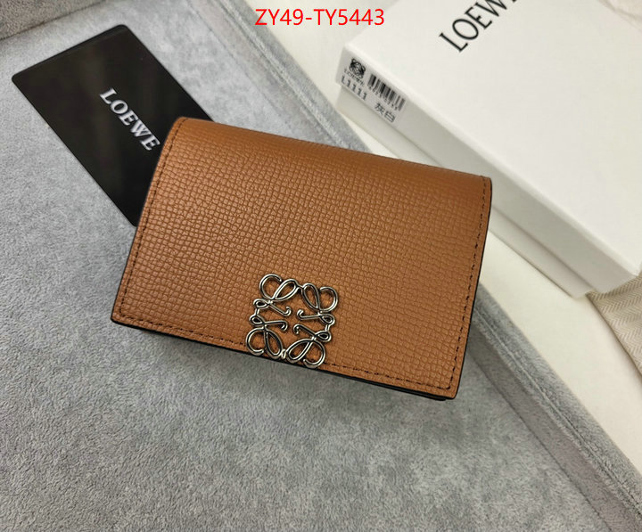Loewe Bags(4A)-Wallet- fashion designer ID: TY5443 $: 49USD,