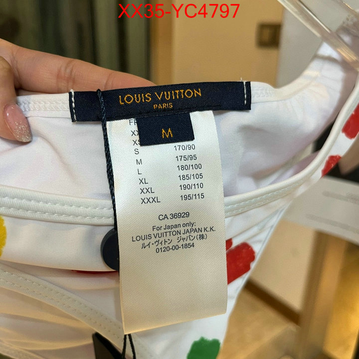 Swimsuit-LV what's the best place to buy replica ID: YC4797 $: 35USD