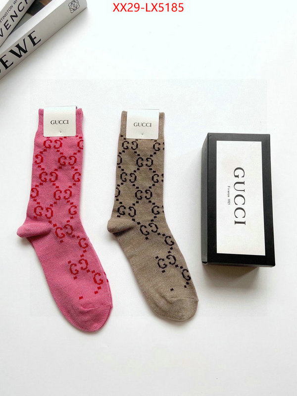 Sock-Gucci online sale ID: LX5185 $: 29USD