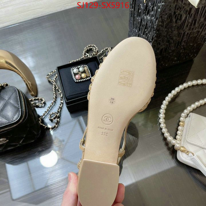 Women Shoes-Chanel high-end designer ID: SX5916 $: 129USD