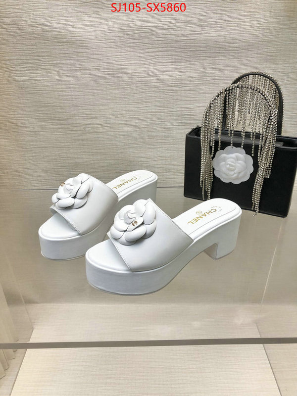 Women Shoes-Chanel 2024 replica wholesale cheap sales online ID: SX5860 $: 105USD