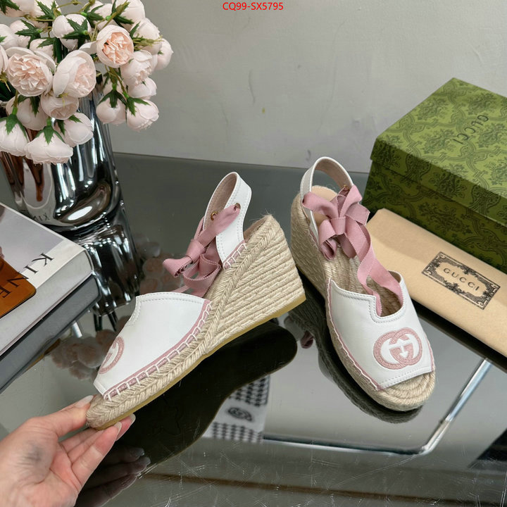 Women Shoes-Gucci high-end designer ID: SX5795 $: 99USD