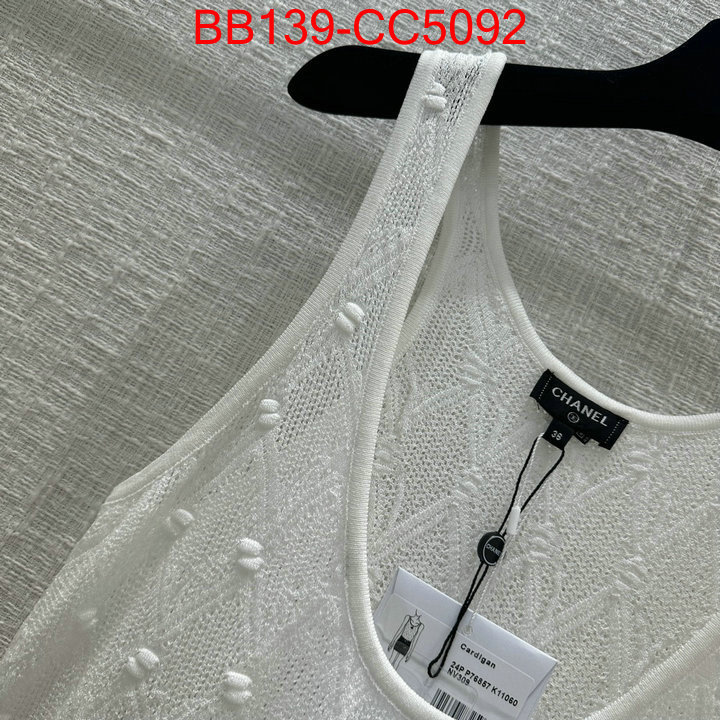 Clothing-Chanel buy luxury 2024 ID: CC5092 $: 139USD