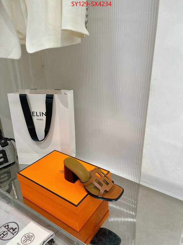 Women Shoes-Hermes top fake designer ID: SX4234 $: 129USD