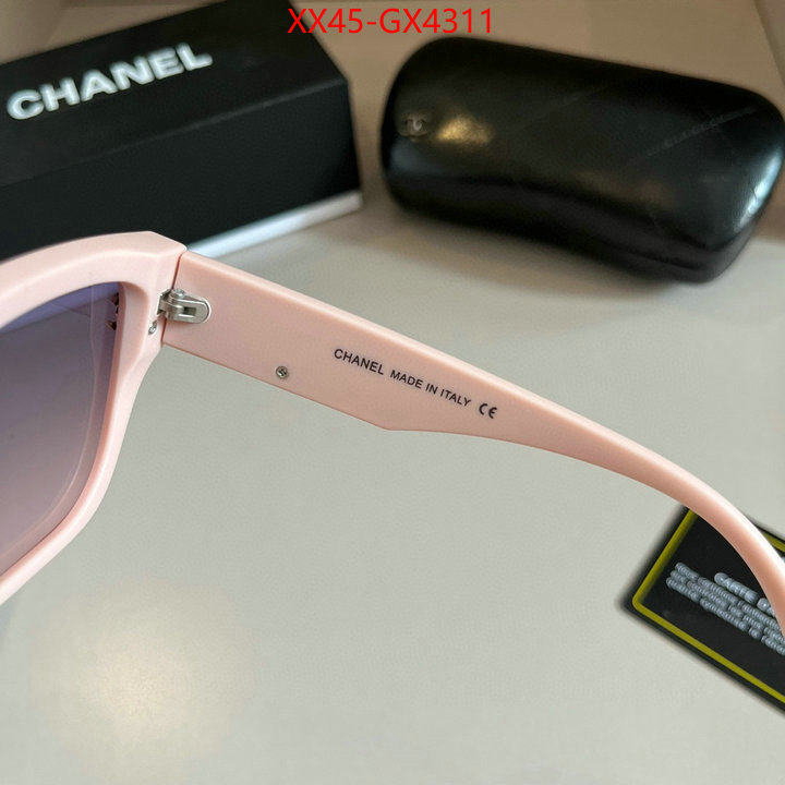 Glasses-Chanel best luxury replica ID: GX4311 $: 45USD