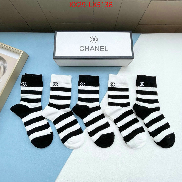 Sock-Chanel store ID: LX5138 $: 29USD