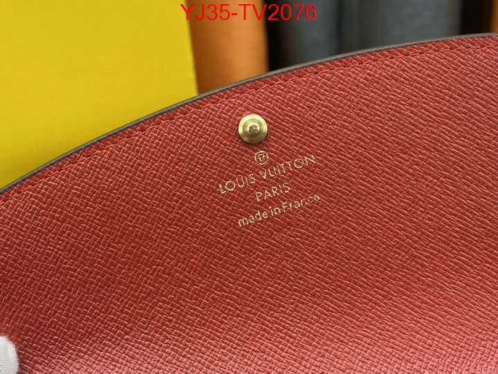 LV Bags(4A)-Wallet what is a counter quality ID: TV2076 $: 35USD,