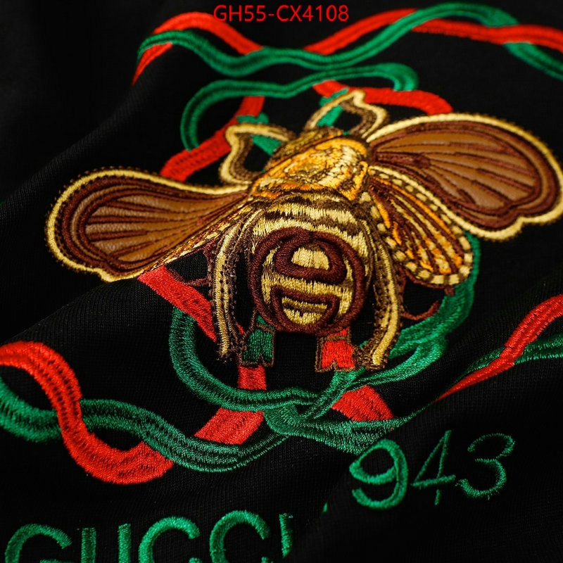 Clothing-Gucci replica how can you ID: CX4108 $: 55USD