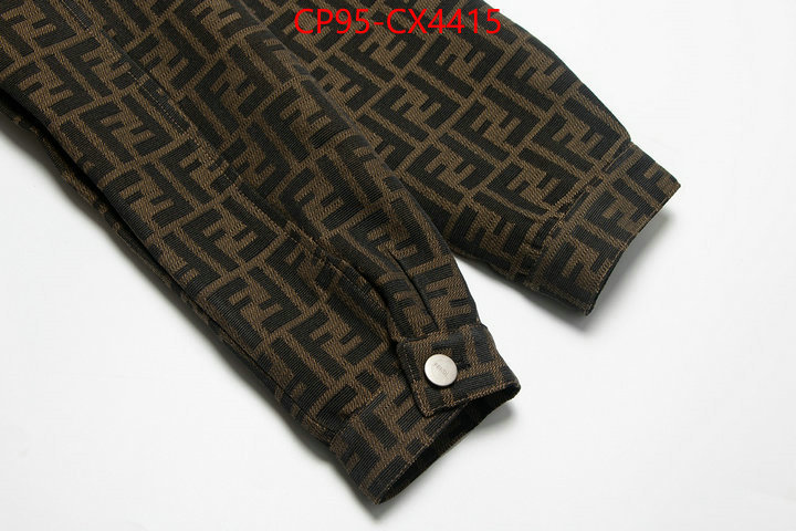 Clothing-Fendi replica wholesale ID: CX4415 $: 95USD