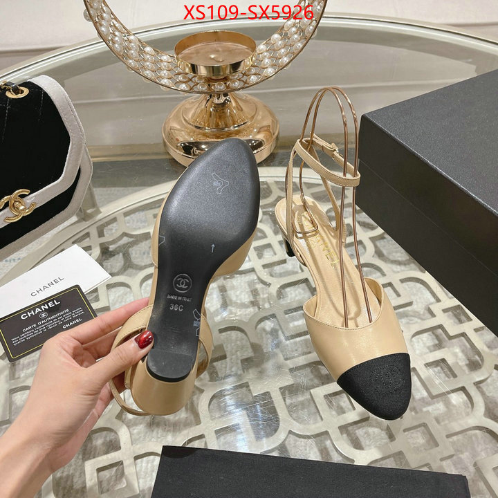 Women Shoes-Chanel luxury shop ID: SX5926 $: 109USD