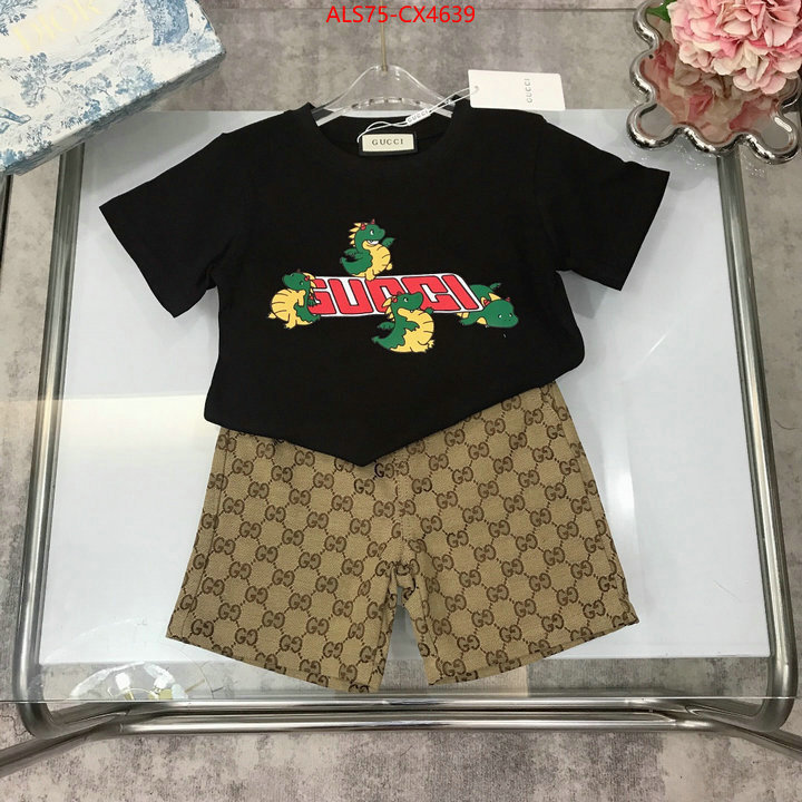 Kids clothing-Gucci luxury cheap replica ID: CX4639 $: 75USD