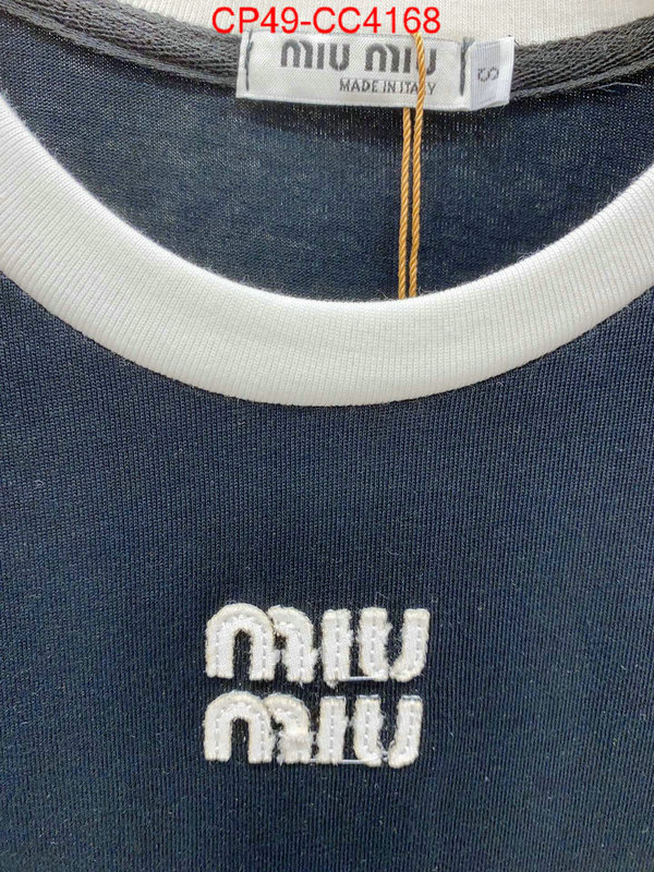 Clothing-MIU MIU best fake ID: CC4168 $: 49USD
