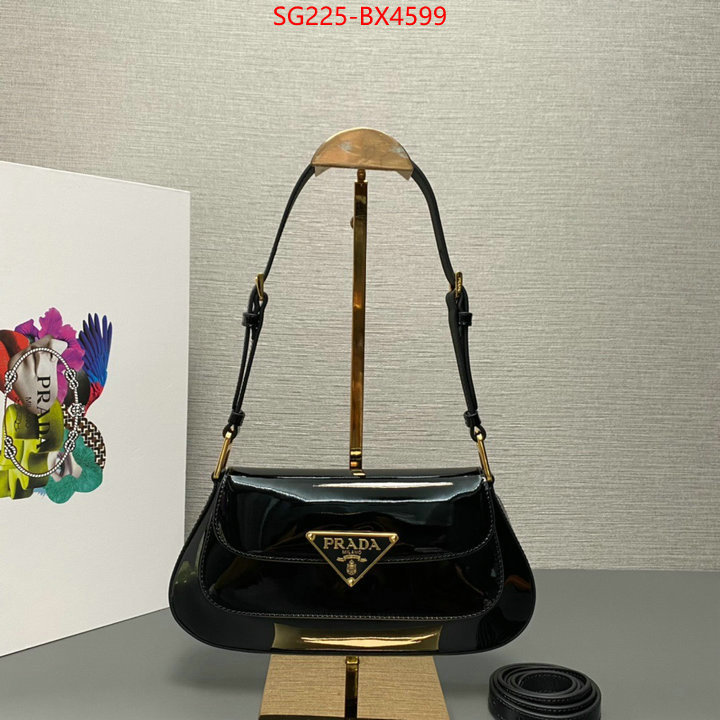 Prada Bags (TOP)-Handbag- 7 star quality designer replica ID: BX4599 $: 225USD,