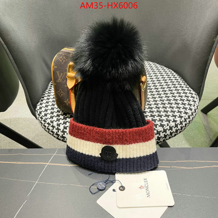 Cap(Hat)-Moncler the highest quality fake ID: HX6006 $: 35USD